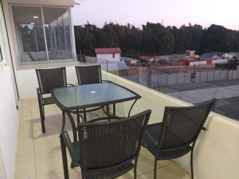 Terraza - Departamento en arriendo en VoyalTabo.cl